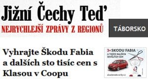 Článek v Táborsku – Jižní Čechy Teď! 25.10.2017