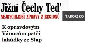 Článek v Táborsku – Jižní Čechy Teď! 6.12.2017
