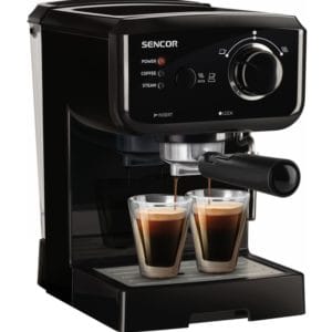 Espresso pákové Sencor, příkon 1140W