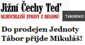 Článek 28. 11. 2018 na webu Táborska