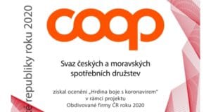 Ocenění CZECH TOP 100 „Hrdina boje s koronavirem“
