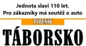 Článek v týdeníku Táborsko 7. října 2020