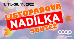 SOUTĚŽ „LISTOPADOVÁ NADÍLKA“ 1. 11. – 30. 11. 2022