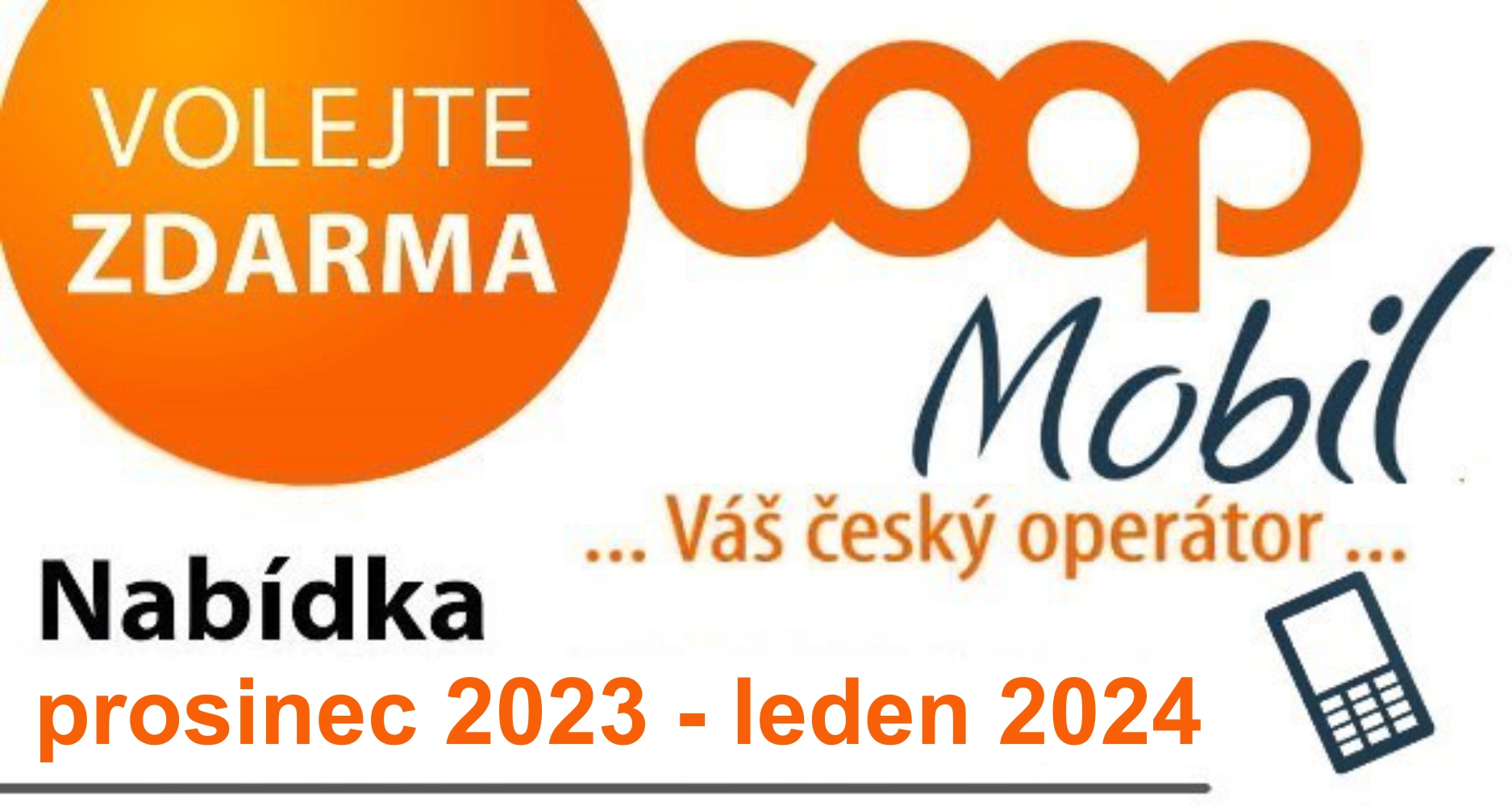 COOP MOBIL prosinec 2023 leden 2024 Jednota Tábor