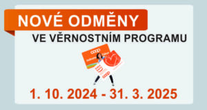 NOVÉ DÁRKY VE VĚRNOSTNÍM PROGRAMU 2024 – 2025