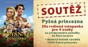 Soutěžte o vstupenky na předpremiéru pohádky Pyšná princezna!