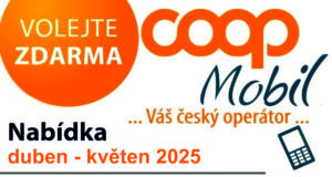 COOP MOBIL duben – květen 2025
