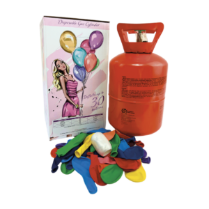 Heliová bomba + 30 balónků