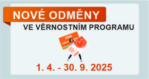 NOVÉ DÁRKY VE VĚRNOSTNÍM PROGRAMU 2025