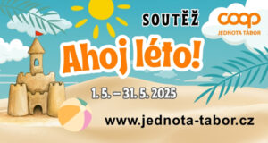 SOUTĚŽ „AHOJ LÉTO“ 1. 5. – 31. 5. 2025