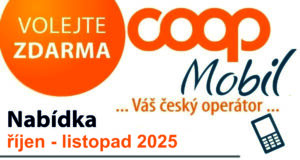COOP MOBIL říjen – listopad 2025