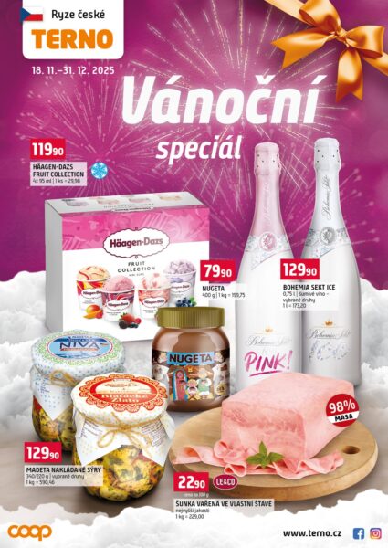 Terno vanocni special 18. 11. – 31. 12. 2025