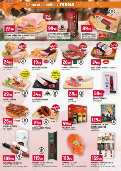 Terno vanocni special 18. 11. – 31. 12. 2025