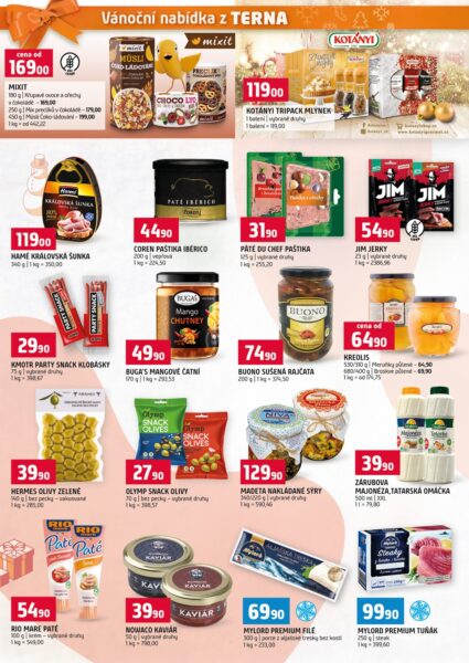 Terno vanocni special 18. 11. – 31. 12. 2025