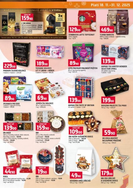 Terno vanocni special 18. 11. – 31. 12. 2025