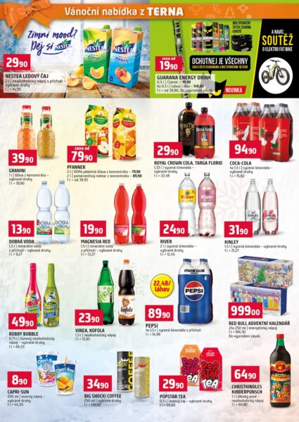 Terno vanocni special 18. 11. – 31. 12. 2025