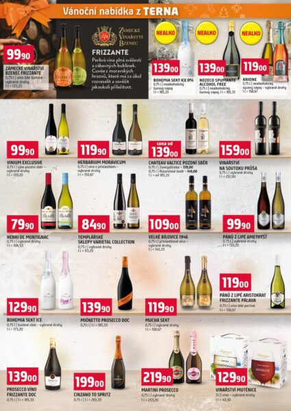 Terno vanocni special 18. 11. – 31. 12. 2025