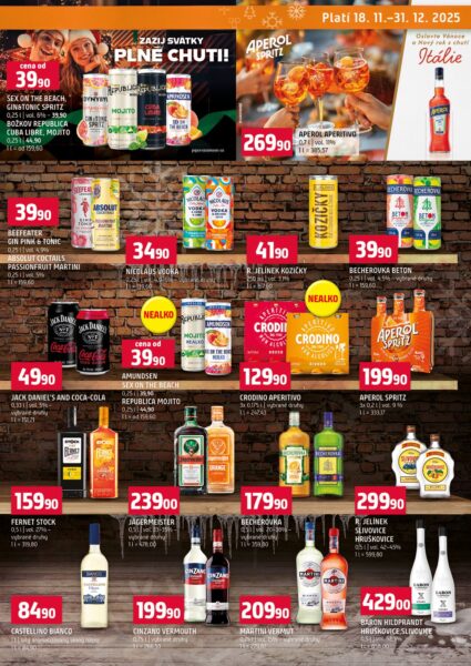 Terno vanocni special 18. 11. – 31. 12. 2025