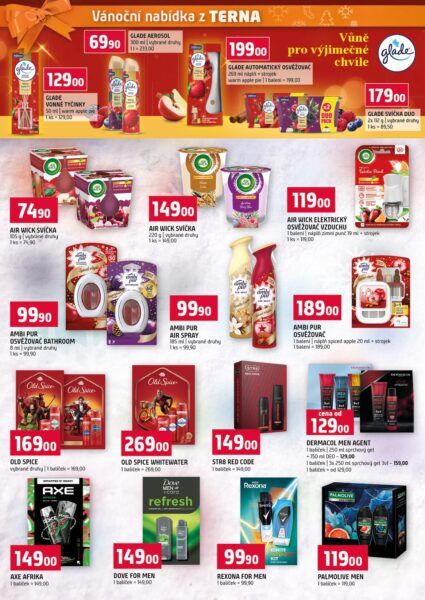 Terno vanocni special 18. 11. – 31. 12. 2025