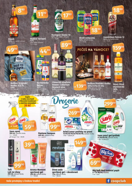 MENU 19. 11. – 2. 12. 2025