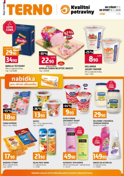 Terno 7. 1. – 13. 1. 2026