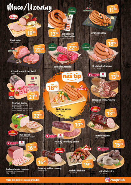 MENU 14. 1. – 27. 1. 2026