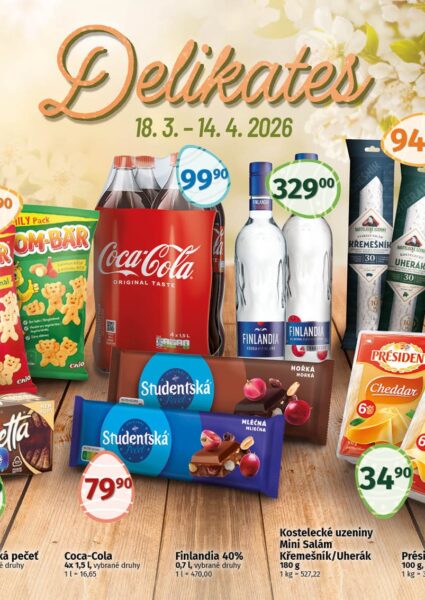 Delikates jarni 18. 3. – 14. 4. 2026