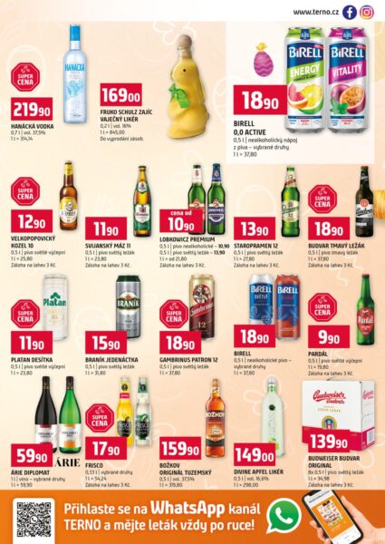 Terno 1. 4. – 7. 4. 2026