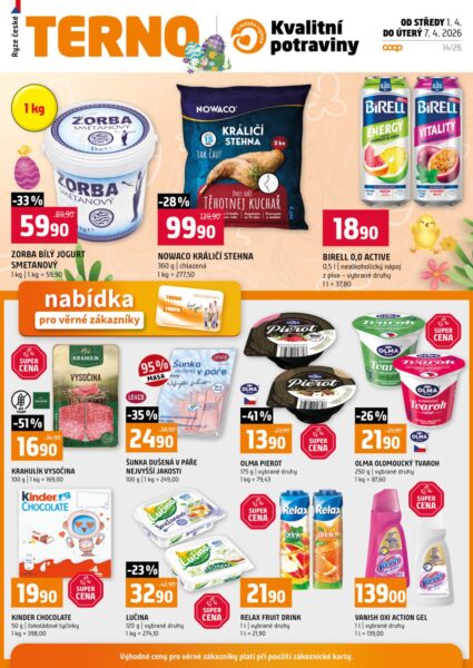 Terno 1. 4. – 7. 4. 2026