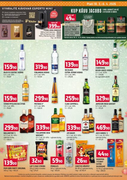 Terno 10. 3. – 6. 4. 2026 Velikonocni special