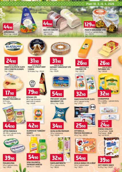 Terno 10. 3. – 6. 4. 2026 Velikonocni special