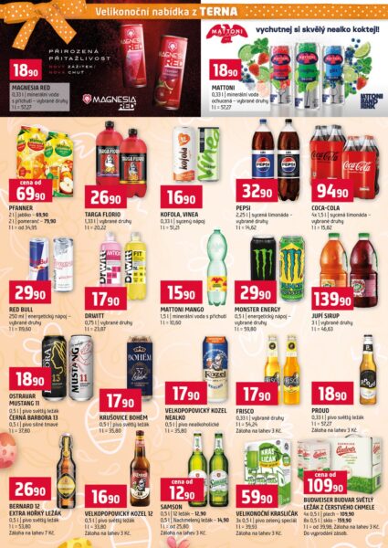 Terno 10. 3. – 6. 4. 2026 Velikonocni special
