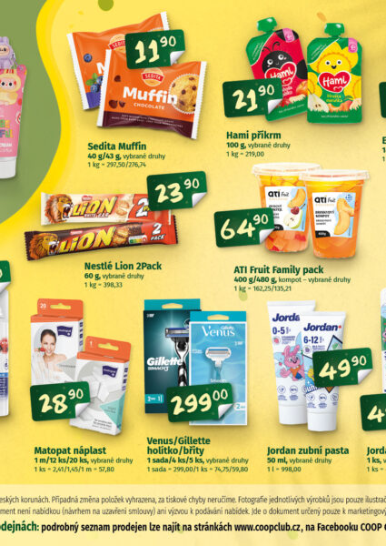 COOP letní delikates