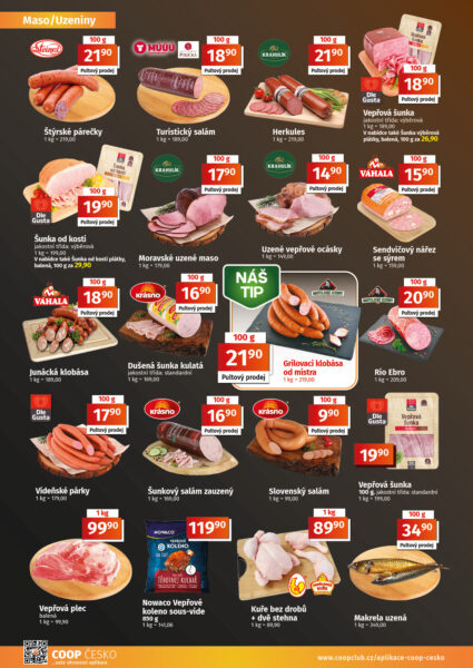 MENU 12. 8. – 25. 8. 2026