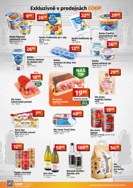 MENU 9. 9. – 22. 9. 2026