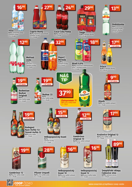 MENU 9. 9. – 22. 9. 2026